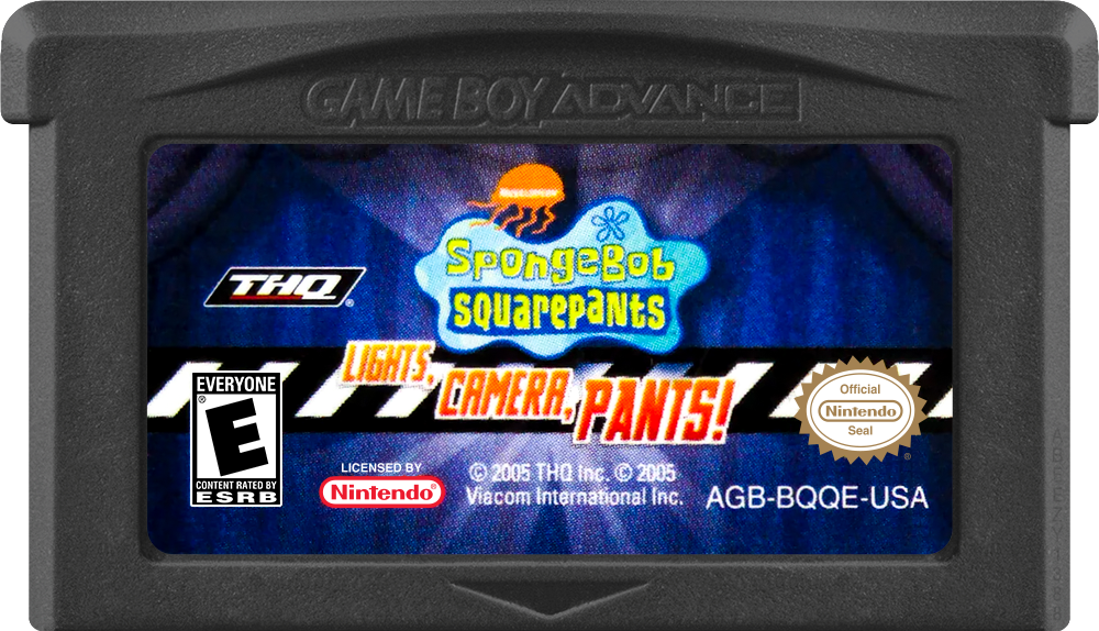 SpongeBob SquarePants: Lights Camera Pants media 7 for GameBoy Advance